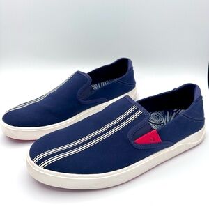 Olukai Mens Lae’ahi Slip On Canvas Sneakers